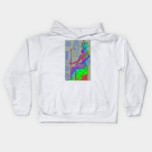 Pharaoh tripping out Kids Hoodie